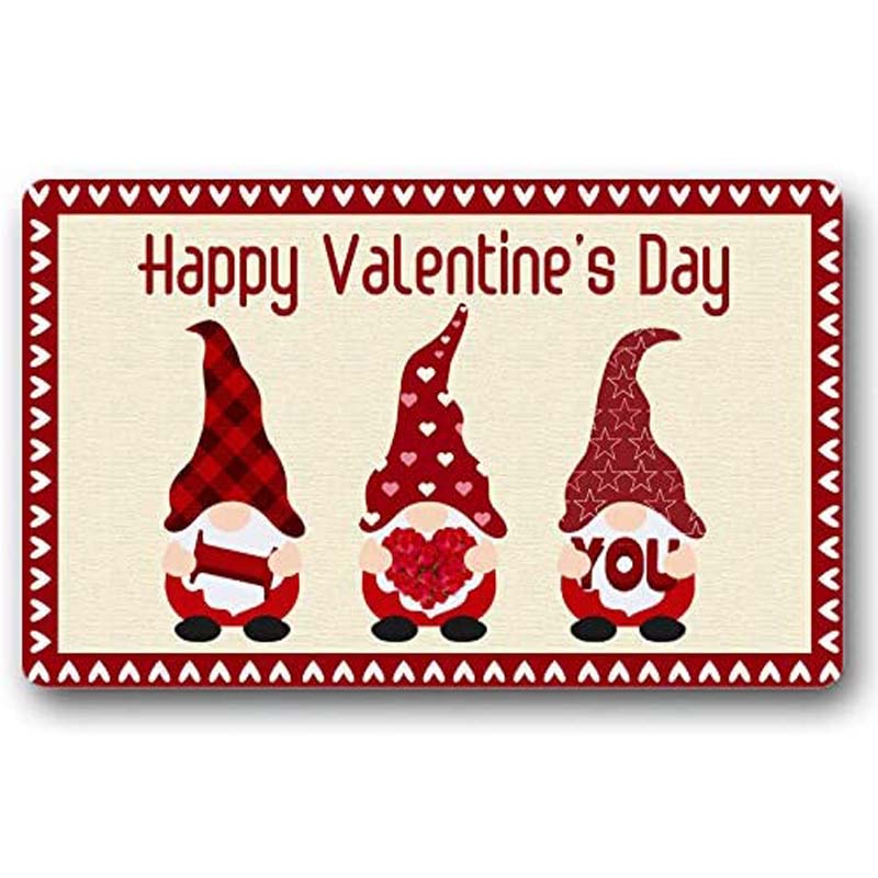 Door Mat Happy Valentine s Day Cute Gnome Doormat Welcome Mat for Home Decorations Valentine Love Heart Doormat Entry Sign Funny
Door Mat Happy Valentine s Day Cute Gnome Doormat Welcome Mat for Home Decorations Valentine Love Heart Doormat Entry Sign Funny
