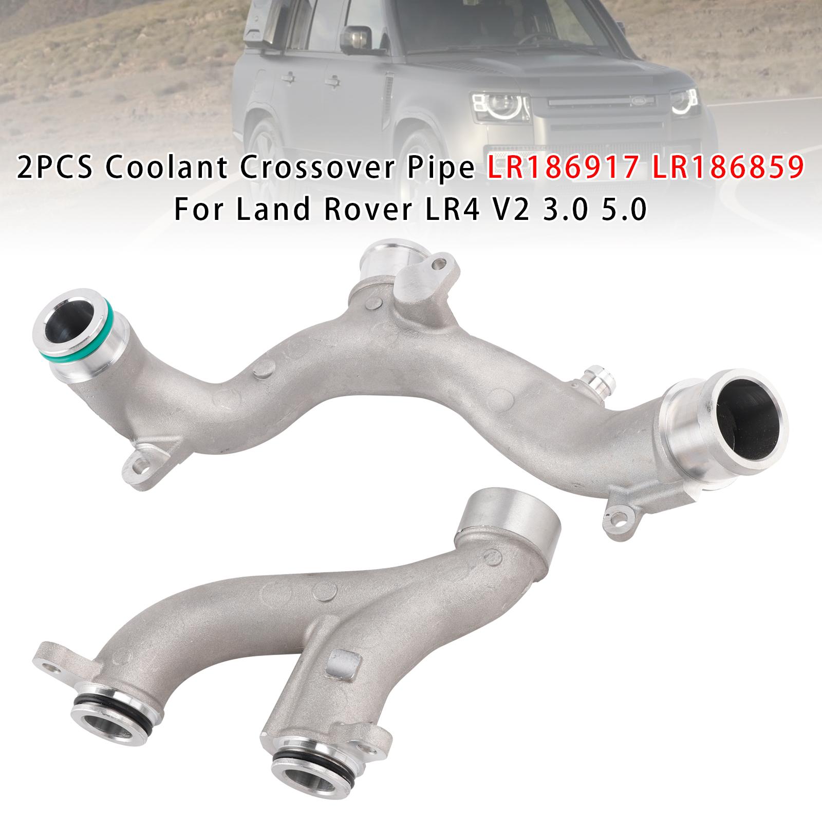 2PCS Coolant Crossover Pipe LR186917 LR186859 For Land Rover LR4 V2 3.0 5.0
2PCS Coolant Crossover Pipe LR186917 LR186859 For Land Rover LR4 V2 3.0 5.0