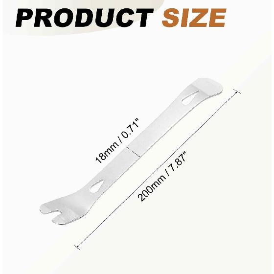 HARFINGTON Car Trim Removal Tool 8 Steel Auto Clip Lifter Car Removal Pry Bar Tools for Vehicle Door Audio Window Radio Panel Dashboard Repair,
HARFINGTON Car Trim Removal Tool 8 Steel Auto Clip Lifter Car Removal Pry Bar Tools for Vehicle Door Audio Window Radio Panel Dashboard Repair,