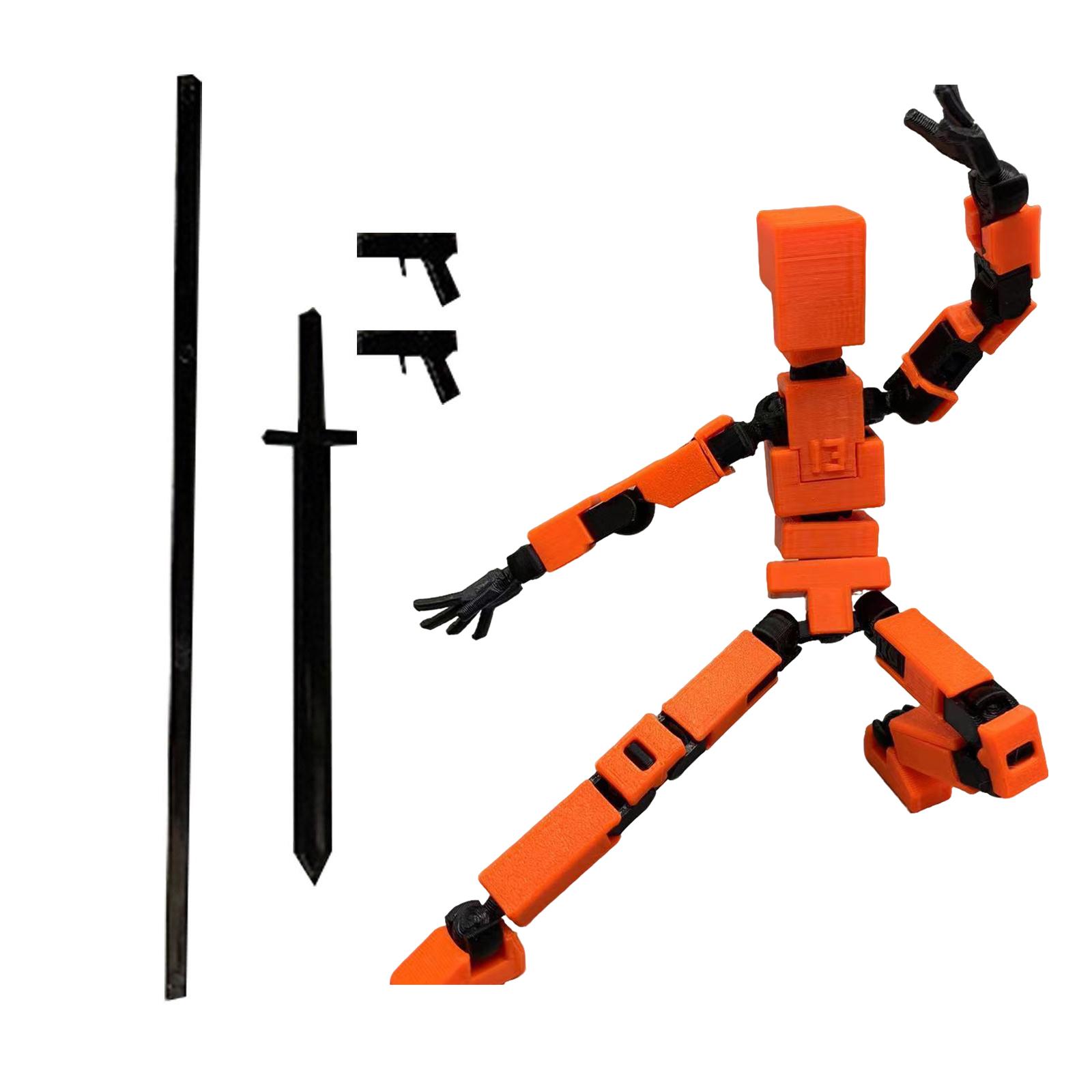 Multi- Movable Doll, Fully Articulated Mechanical Toy For Stress Relief One Size
Multi- Movable Doll, Fully Articulated Mechanical Toy For Stress Relief One Size