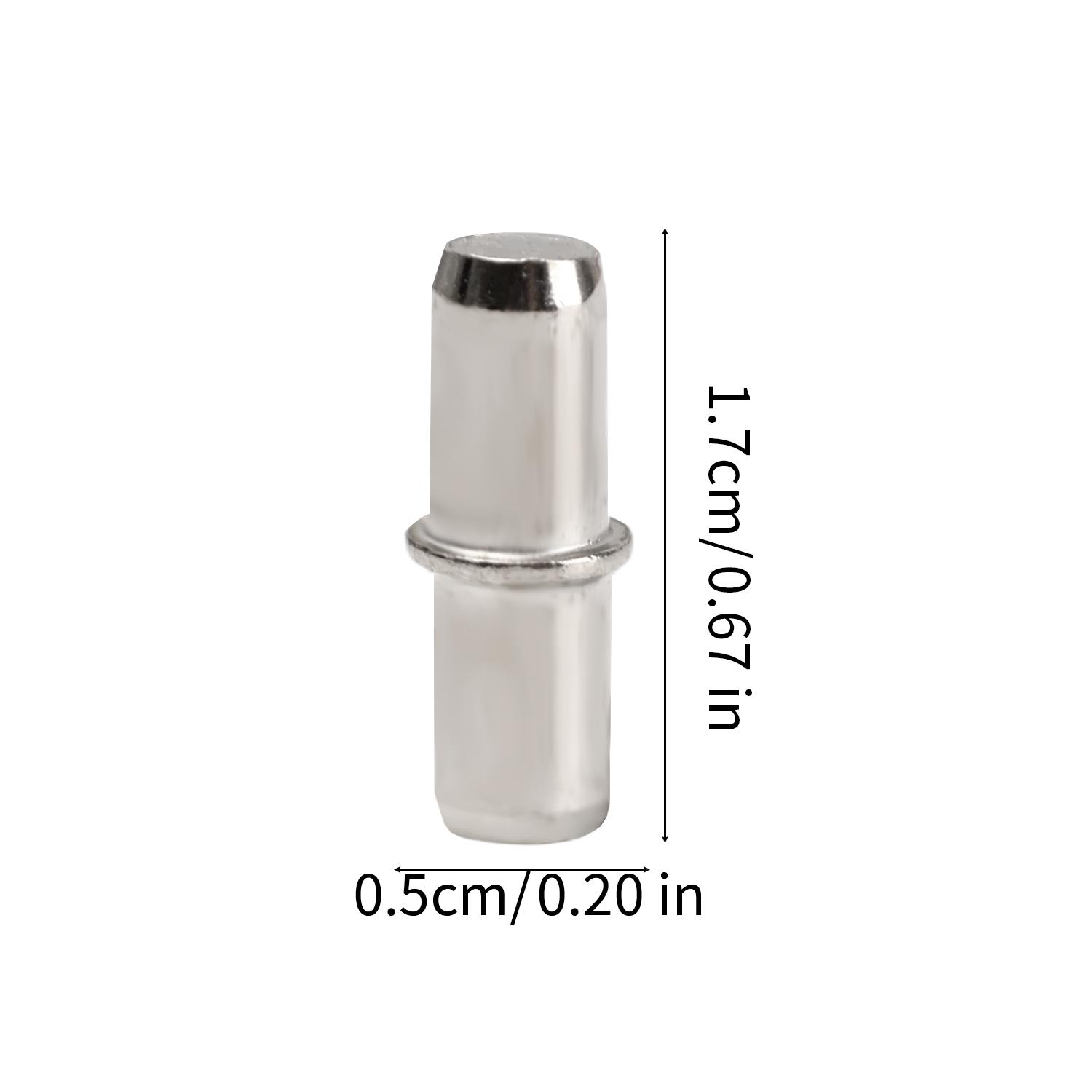 10/2pcs Metal Middle Axis Shelf Supports Furniture Hardware Shelf Pins with Intermediate Board Pin for Cabinet Wardrobe Brackets 2pcs
10/2pcs Metal Middle Axis Shelf Supports Furniture Hardware Shelf Pins with Intermediate Board Pin for Cabinet Wardrobe Brackets 2pcs