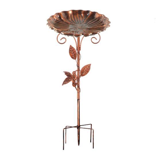Metal Bird Bath Outside for Bird Feeder 31.5 Freestanding Bowl with Stake B
Metal Bird Bath Outside for Bird Feeder 31.5 Freestanding Bowl with Stake B