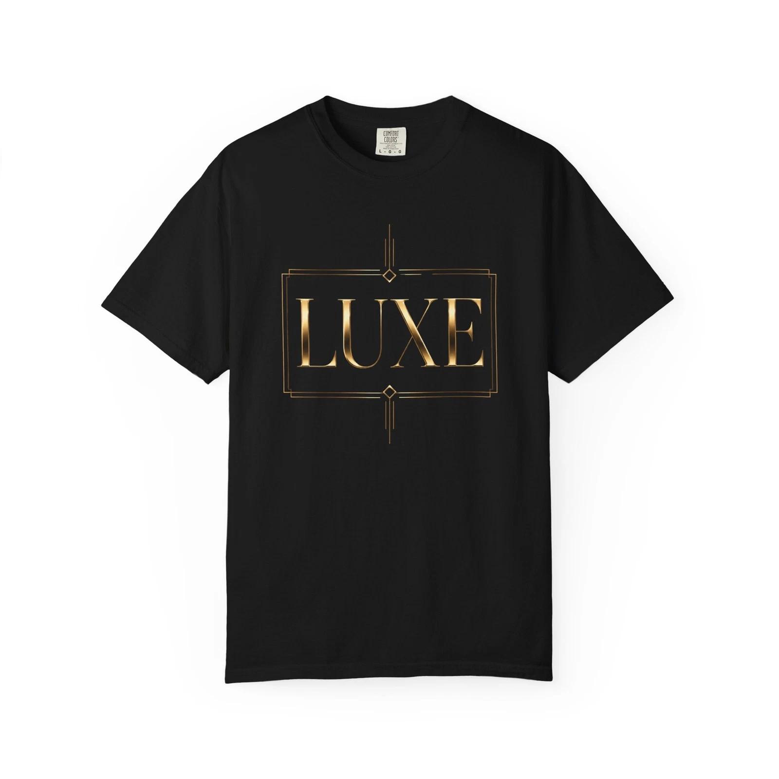 LUXE Gold Graphic T-T-Shirt | Premium Black Tee | Elegant Night Out Streetwear 3XL
LUXE Gold Graphic T-T-Shirt | Premium Black Tee | Elegant Night Out Streetwear 3XL
