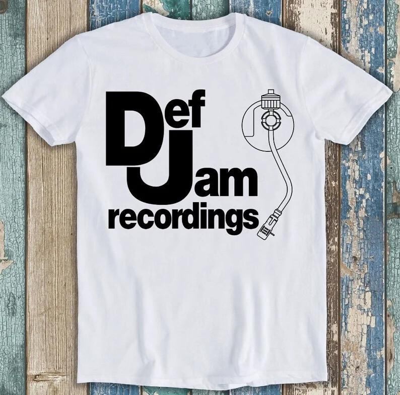 Def Jam Recordings DJ Музыкальный проигрыватель Винил Смешной подарок Футболка M1579 M
Def Jam Recordings DJ Музыкальный проигрыватель Винил Смешной подарок Футболка M1579 M
