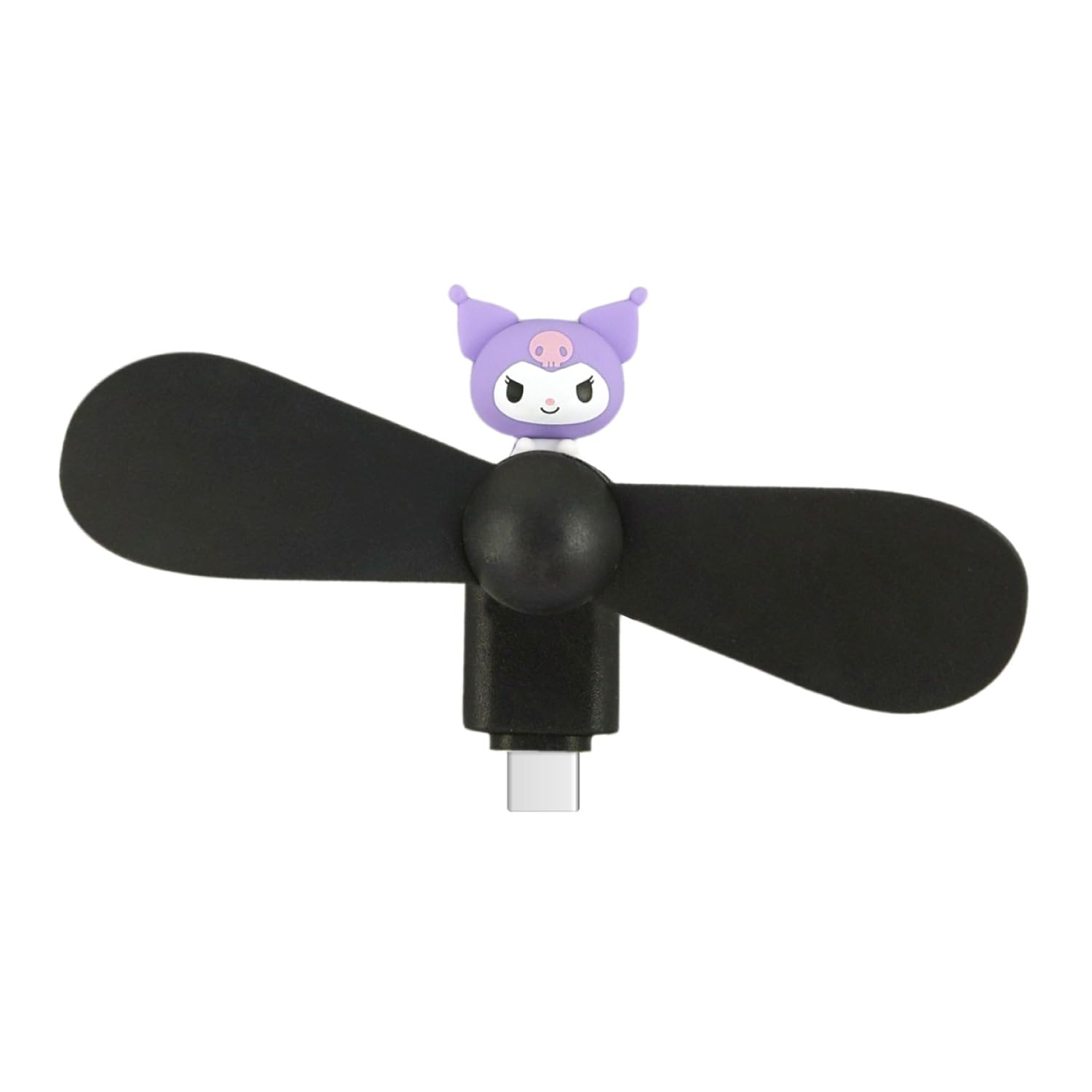 Gourmandise Мини-вентилятор Sanrio Characters с разъемом Kuromi (USB-тип-C) SANG-539KU
Gourmandise Мини-вентилятор Sanrio Characters с разъемом Kuromi (USB-тип-C) SANG-539KU