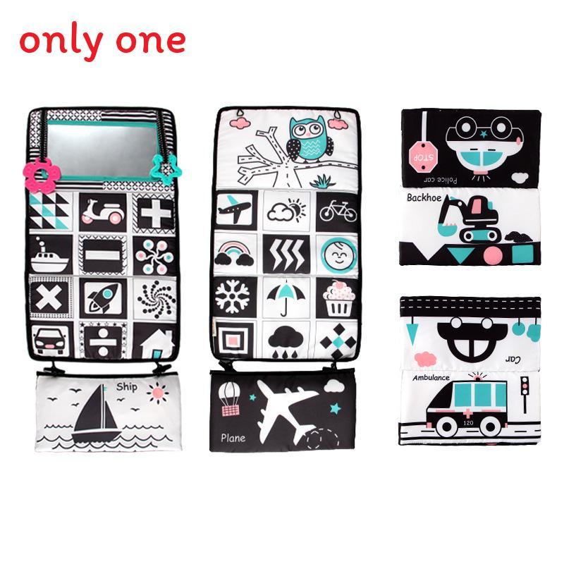 Baby Black White Mirror Cloth Book With Sensory Stimuli For Visual Development And Parent Interaction чорний
Baby Black White Mirror Cloth Book With Sensory Stimuli For Visual Development And Parent Interaction чорний