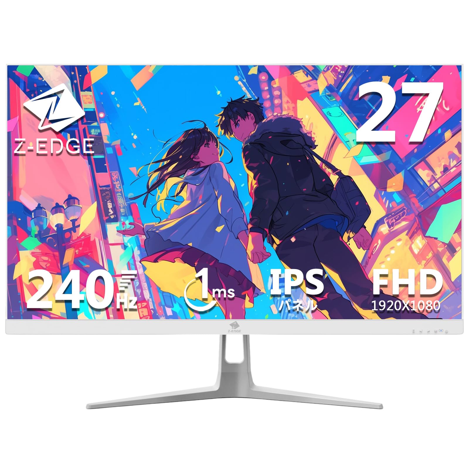 Z Z-Edge Gaming Monitor 240Hz 27-inch Display LED FHD 1920x1080Anti-GlossIPS PanelUltra ThinHDR (Standard Brightness:
Z Z-Edge Gaming Monitor 240Hz 27-inch Display LED FHD 1920x1080Anti-GlossIPS PanelUltra ThinHDR (Standard Brightness:
