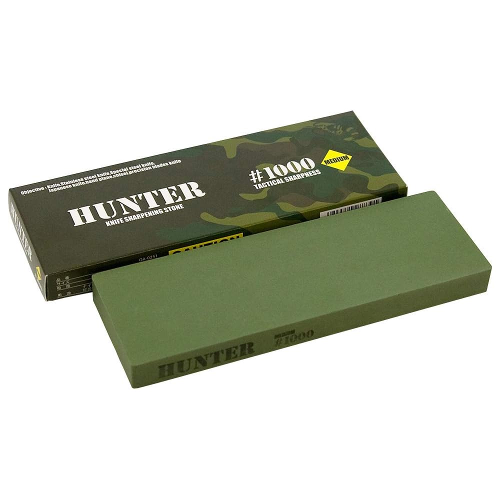 Naniwa Kensetsu Kogyo (NANIWA) HUNTER #1000 Medium Whetstone QA-0251. Ready to use with just a little water. For planes, chisels, knives, and other pr
Naniwa Kensetsu Kogyo (NANIWA) HUNTER #1000 Medium Whetstone QA-0251. Ready to use with just a little water. For planes, chisels, knives, and other pr