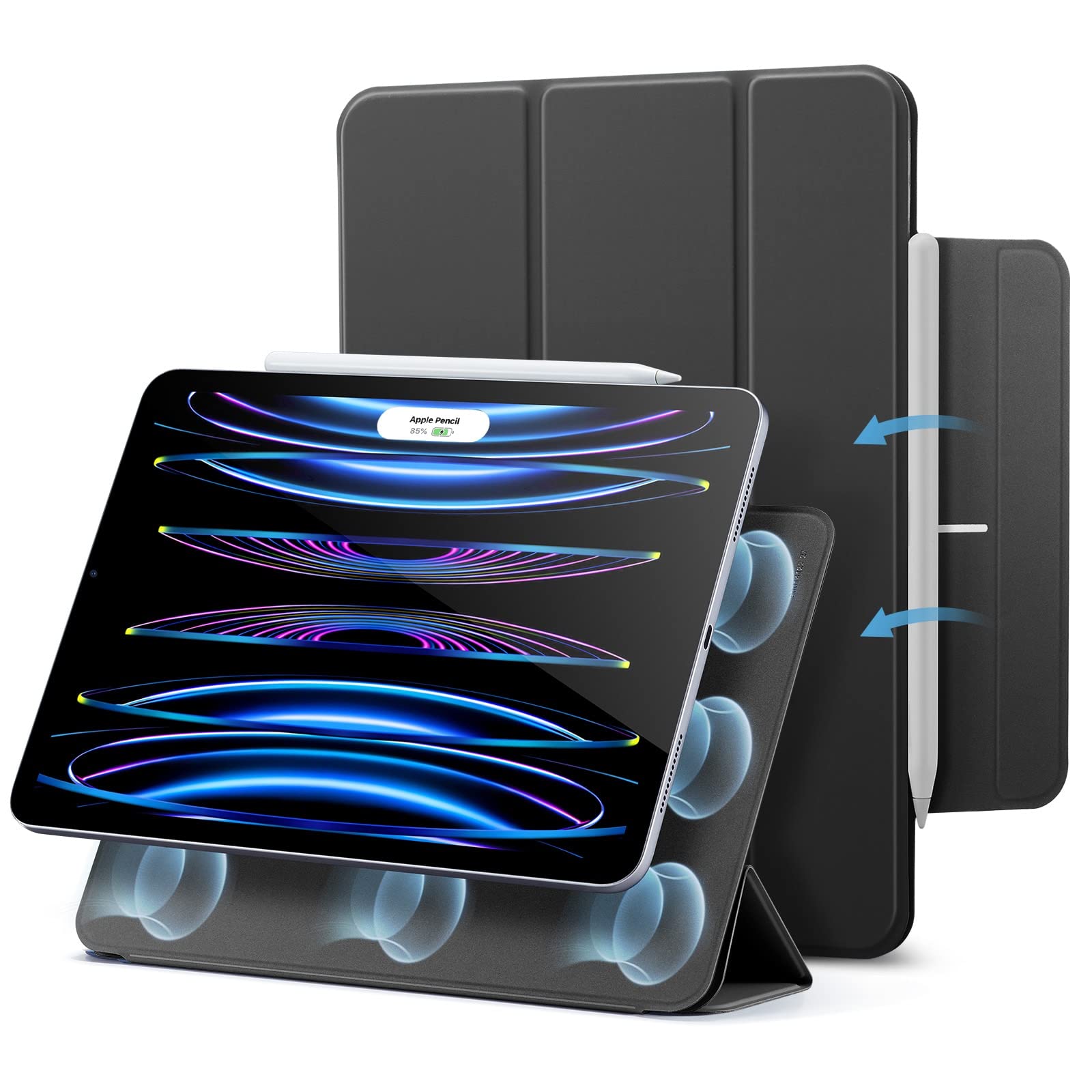ESR iPad Pro Case Compatible with Generation Magnetic Adsorption iPad Pro Case Compatible with Pencil 2 Stand Auto Function Magnetic Adsorption Case
ESR iPad Pro Case Compatible with Generation Magnetic Adsorption iPad Pro Case Compatible with Pencil 2 Stand Auto Function Magnetic Adsorption Case