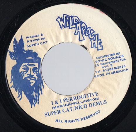 7inch Record SUPER CAT / NICODEMUS - I & I Perrogitive NONE Wild Apache Jamaica Reggae, Ska & Dub Used
7inch Record SUPER CAT / NICODEMUS - I & I Perrogitive NONE Wild Apache Jamaica Reggae, Ska & Dub Used