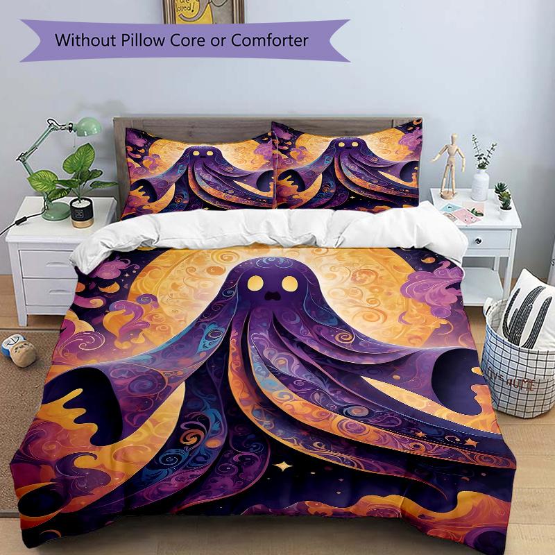 3pcs Ghost Image Print Cover Set Ultra Soft, Breathable 135x200cm
3pcs Ghost Image Print Cover Set Ultra Soft, Breathable 135x200cm