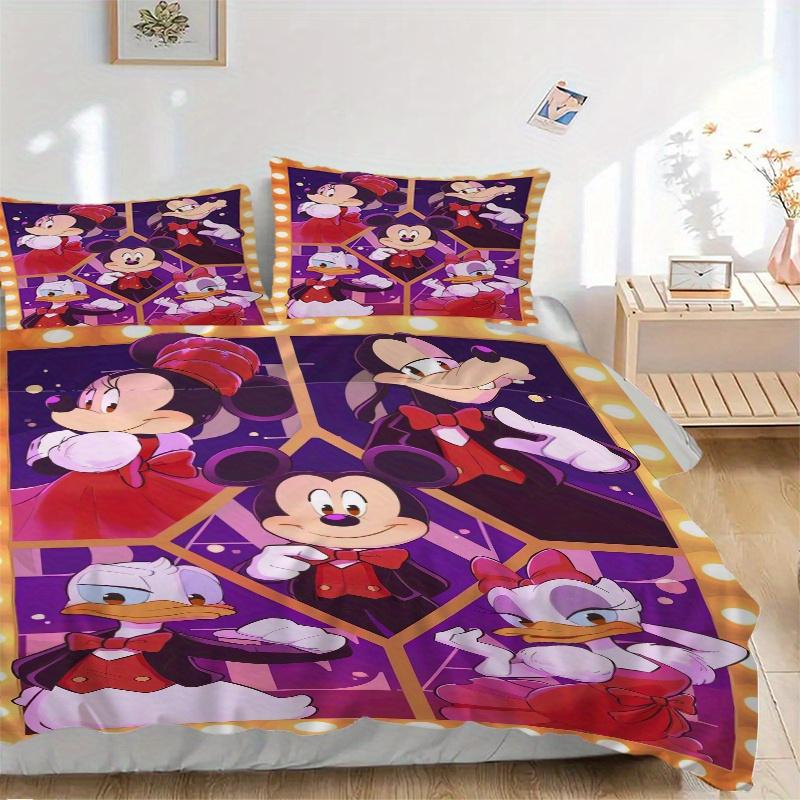 3pcs Mickey and Friends Magician Decoration Design Quilt Cover Set (1 Quilt Cover + 2 Pillowcases Without Pillow Core), High-Definition Printing 135x200cm
3pcs Mickey and Friends Magician Decoration Design Quilt Cover Set (1 Quilt Cover + 2 Pillowcases Without Pillow Core), High-Definition Printing 135x200cm