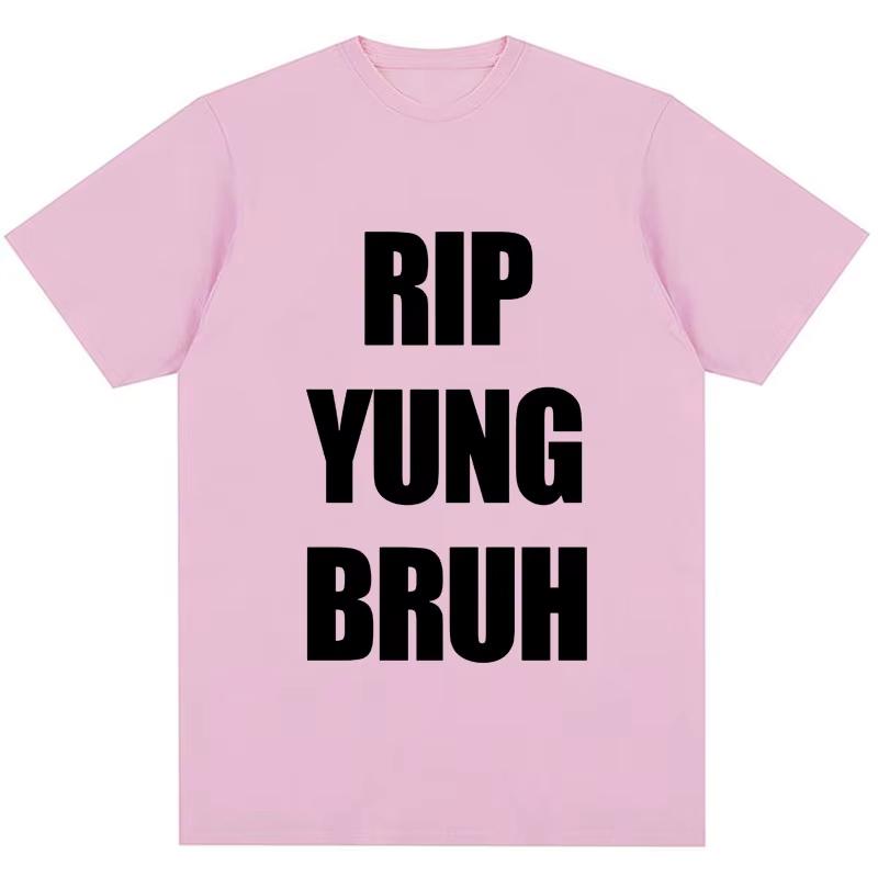 RIP YUNG BRUH Graphic TShirt Lil Tracy Meme Peep Summer Funny T Shirt Men Women CottonHip Hop TShirts Streetwear 4XL
RIP YUNG BRUH Graphic TShirt Lil Tracy Meme Peep Summer Funny T Shirt Men Women CottonHip Hop TShirts Streetwear 4XL