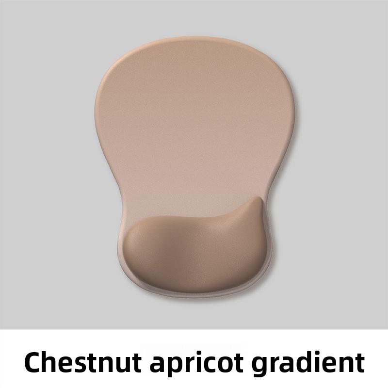 Напульсник Коврик для мыши Силиконовая подушечка для запястья Плавное изменение Простой Утолщенный Нескользящий Эргономичный Коврик для компьютерной мыши