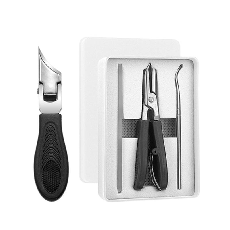 Slanted Nail Clipper Oblique Blade Ingrown Toenail Clipper Anti-Splash Wide Jaw Opening Hard Nails Curved Blade Manicure Tools as the picture
Slanted Nail Clipper Oblique Blade Ingrown Toenail Clipper Anti-Splash Wide Jaw Opening Hard Nails Curved Blade Manicure Tools as the picture
