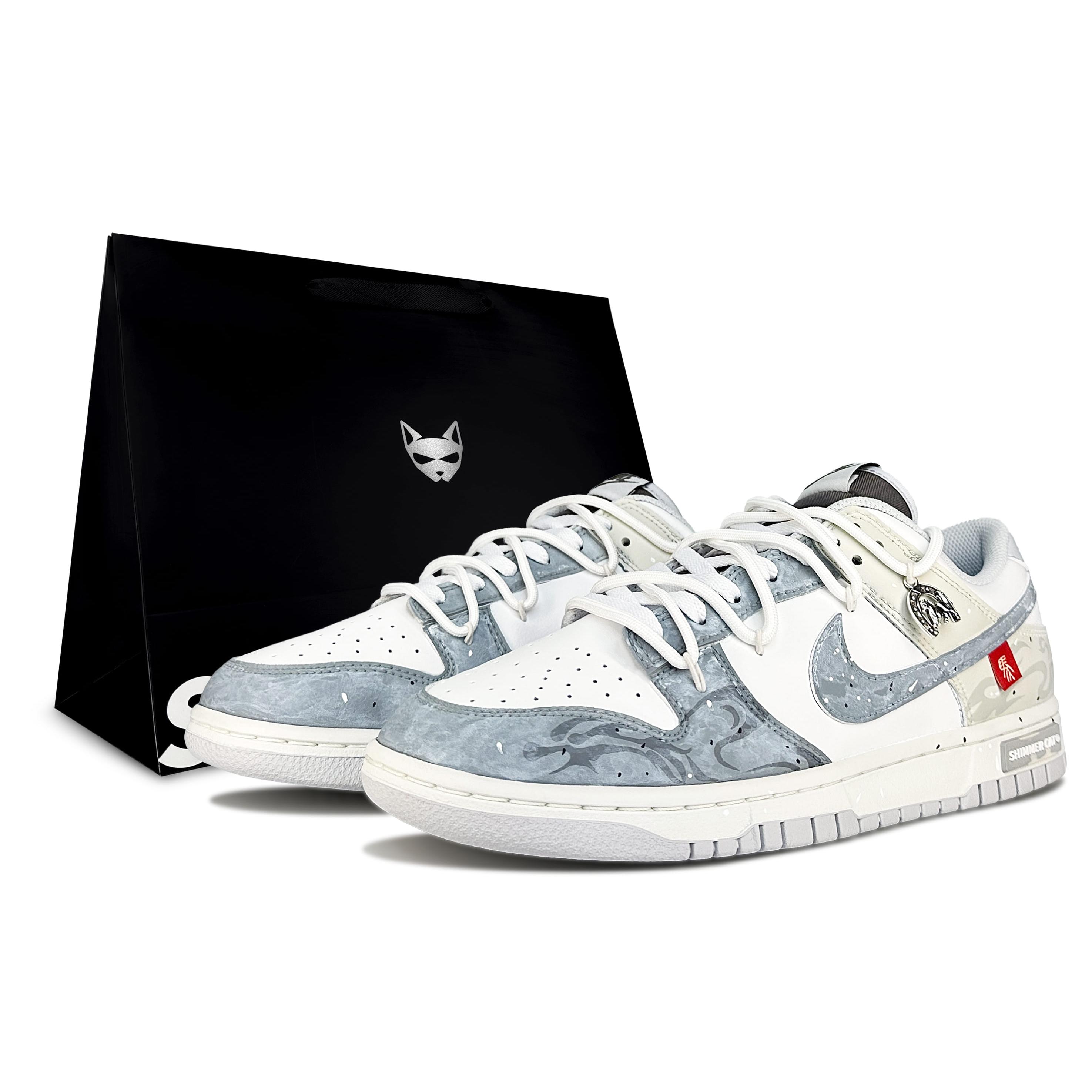 Nike Dunk Low Jade Smoke Abrasion Resistant Low top Skateboard Shoes Unisex Silver Gray HF5441-202(Team879-S-BOX) 40
Nike Dunk Low Jade Smoke Abrasion Resistant Low top Skateboard Shoes Unisex Silver Gray HF5441-202(Team879-S-BOX) 40