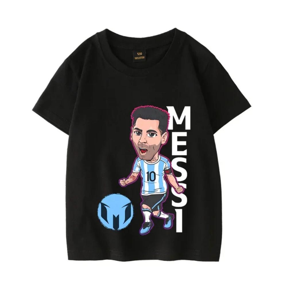 Summer Children Clothes Footballer Messi Print Tshirt Comfortable Fashion Breathable Short Sleeve T-Shirt Kids Tee Tops 110
Summer Children Clothes Footballer Messi Print Tshirt Comfortable Fashion Breathable Short Sleeve T-Shirt Kids Tee Tops 110