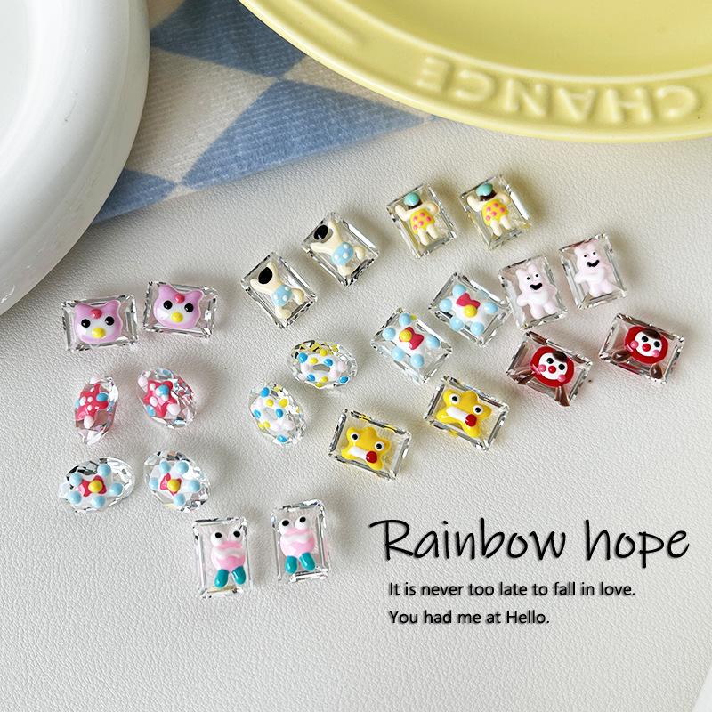 Graffiti Hand-Painted Dopamine Color K9 Nail Rhinestones (10x14mm) - DIY Press-on Nail Art Jewelry Accessories
Graffiti Hand-Painted Dopamine Color K9 Nail Rhinestones (10x14mm) - DIY Press-on Nail Art Jewelry Accessories