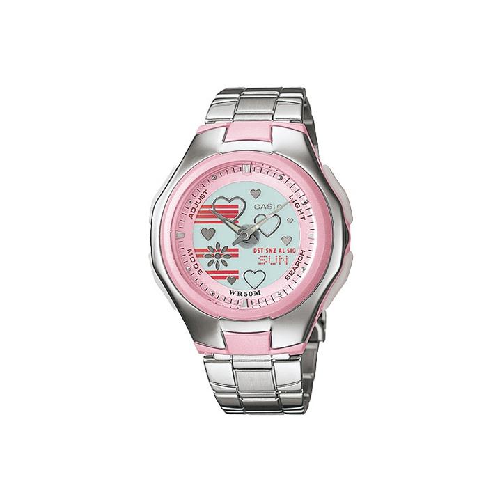 Casio Digital Series Round Dial 100 Meters Water Resistant Quartz Movement Resin Strap Watch Women watches Pink LCF-10D-4AV Pink
Casio Digital Series Round Dial 100 Meters Water Resistant Quartz Movement Resin Strap Watch Women watches Pink LCF-10D-4AV Pink