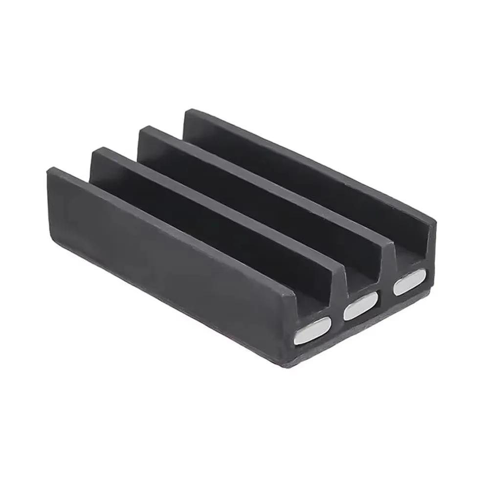 Portable Self-adhesive Magnetic Bit Holder Rubber Black Screwdriver Bit Holder Wear-resistant Power Tool Parts Bit Storage Clip чорний
Portable Self-adhesive Magnetic Bit Holder Rubber Black Screwdriver Bit Holder Wear-resistant Power Tool Parts Bit Storage Clip чорний