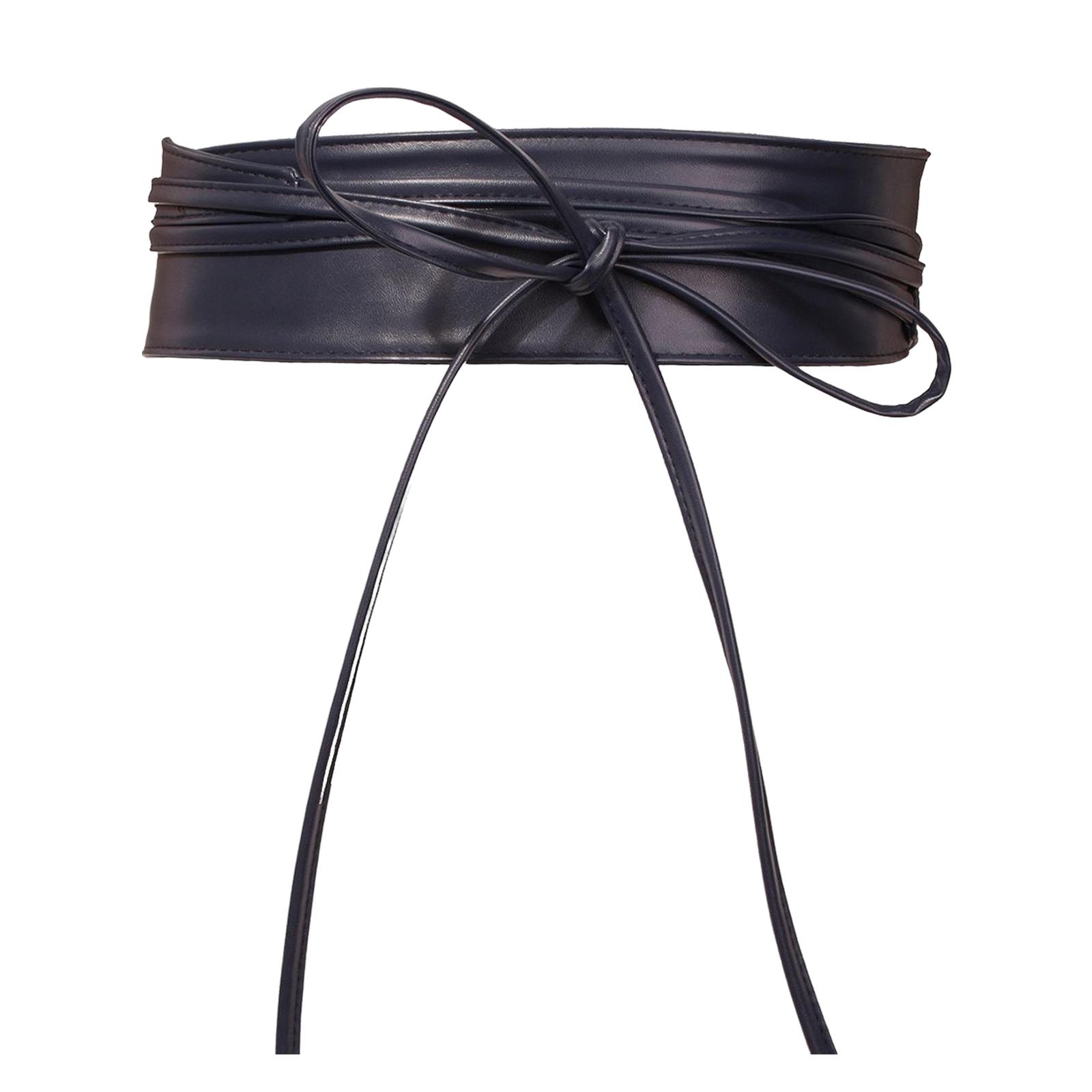Elegant Wide Waist Belt PU Leather Durable Portable for Ladies Coat Sundress темно-синього кольору
Elegant Wide Waist Belt PU Leather Durable Portable for Ladies Coat Sundress темно-синього кольору