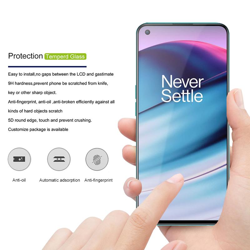 AMORUS Full Glue Silk Printing High Transparency Tempered Glass Film Full Screen Covering Protector for OnePlus Nord CE 5G Black
AMORUS Full Glue Silk Printing High Transparency Tempered Glass Film Full Screen Covering Protector for OnePlus Nord CE 5G Black
