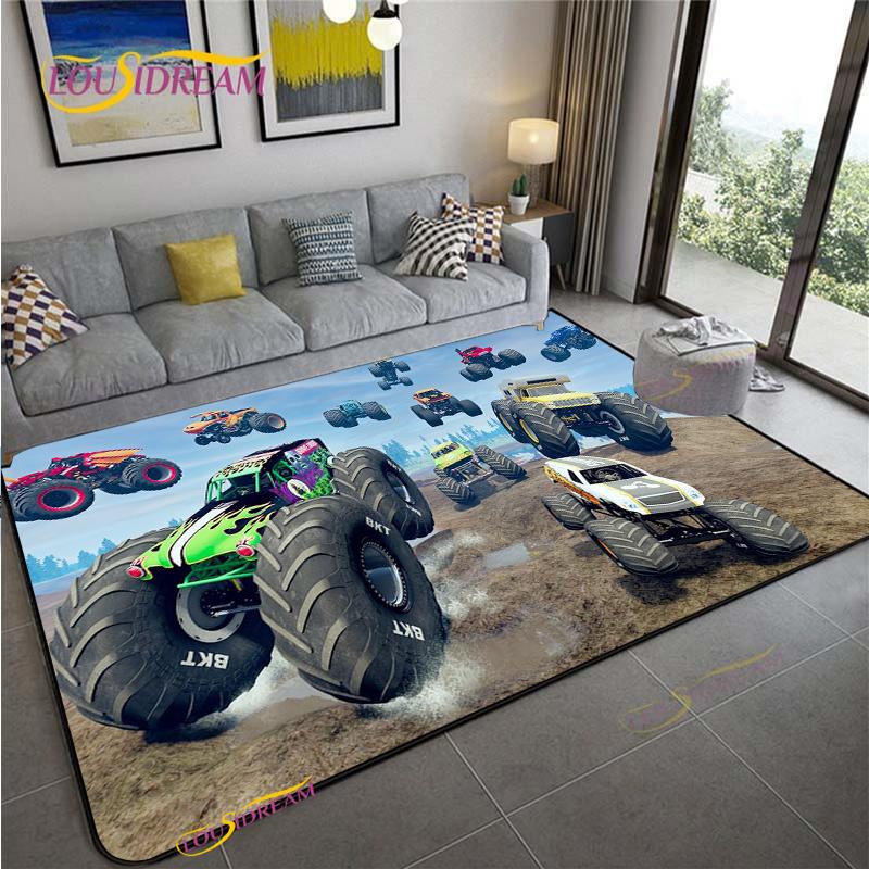 Monster Jam Truck Game Carpet for Living Room Bedroom Rug Kitchen Kids Door Unslip Floor Mat Birthday gift photography props Rug 40x60cm
Monster Jam Truck Game Carpet for Living Room Bedroom Rug Kitchen Kids Door Unslip Floor Mat Birthday gift photography props Rug 40x60cm