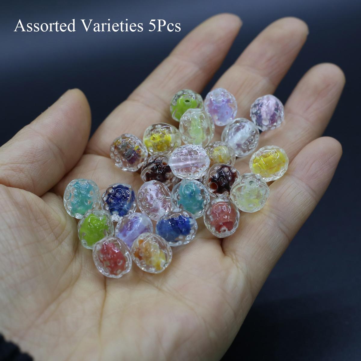 5Pcs, Colorful Transparent Glass Loose Beads, for DIY Jewelry Making, Mixed Colors Sparkle Beads for Bracelet, Necklace Crafts, Creative Decor, 9×11mm 5Pcs/9×11mm разноцветный
5Pcs, Colorful Transparent Glass Loose Beads, for DIY Jewelry Making, Mixed Colors Sparkle Beads for Bracelet, Necklace Crafts, Creative Decor, 9×11mm 5Pcs/9×11mm разноцветный