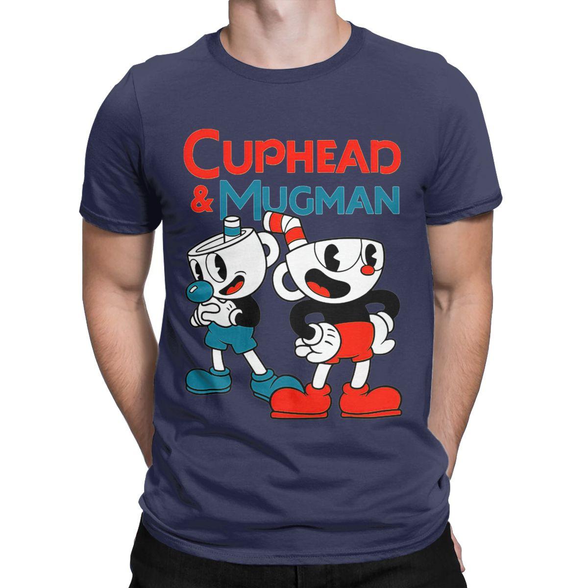 Vintage Cuphead & Mugman Retro Games T-Shirt for Men Round Collar Pure Cotton T Shirt Short Sleeve Tee Shirt Plus Size Clothing 4XL
Vintage Cuphead & Mugman Retro Games T-Shirt for Men Round Collar Pure Cotton T Shirt Short Sleeve Tee Shirt Plus Size Clothing 4XL