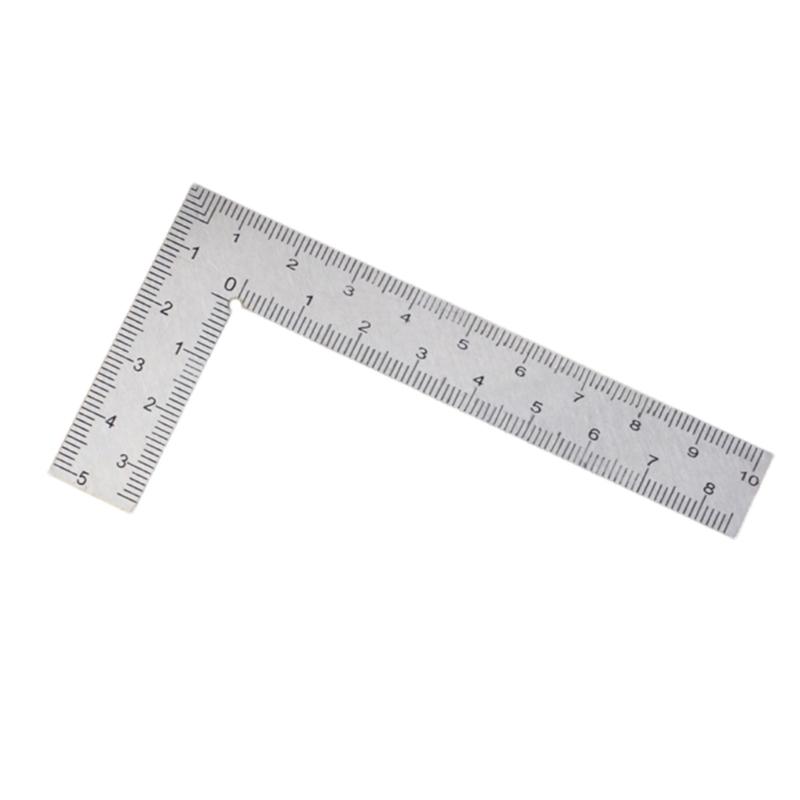 Stainless Steel Framing Square L Shape Square Ruler Metal Square for Woodworking Measuring Furniture Making Metalwork 100X50mm
Stainless Steel Framing Square L Shape Square Ruler Metal Square for Woodworking Measuring Furniture Making Metalwork 100X50mm