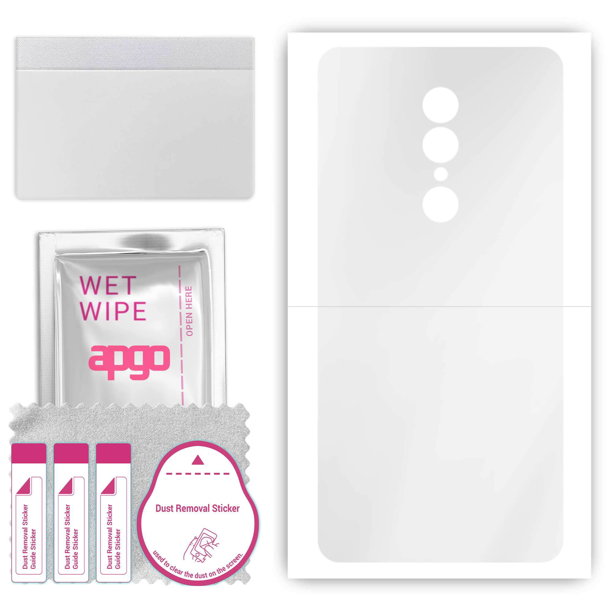 apgo Ultra Clear Protective Skin Sticker для задньої панелі, сумісної з Umidigi S2 Lite, Wrap Film, Hydrogel Film, гнучкий, м’який ТПУ з позиціонуванням l
apgo Ultra Clear Protective Skin Sticker для задньої панелі, сумісної з Umidigi S2 Lite, Wrap Film, Hydrogel Film, гнучкий, м’який ТПУ з позиціонуванням l