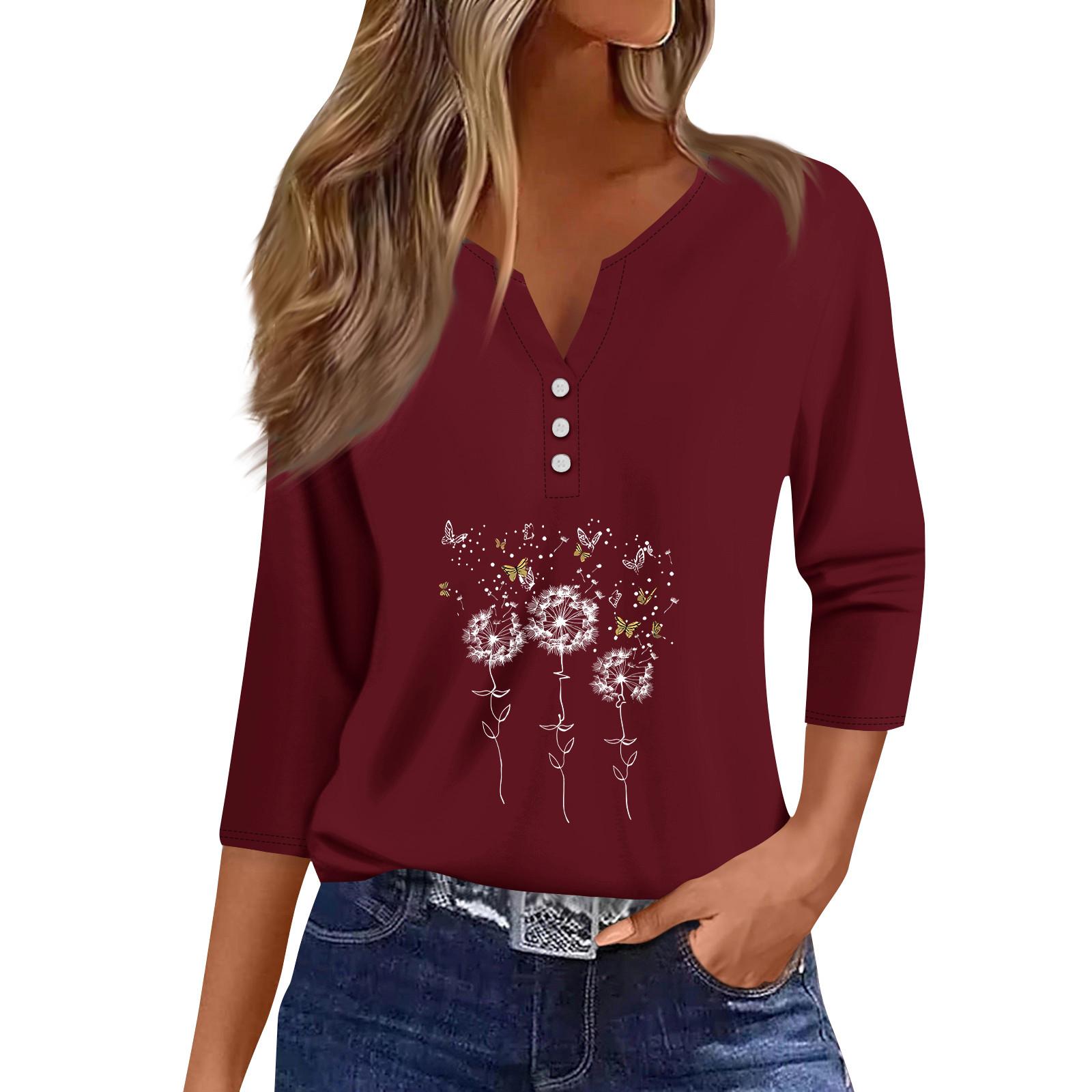 Ladies Fashionable And Casual Seven Quarter Sleeve Popular Print Pullover Top L
Ladies Fashionable And Casual Seven Quarter Sleeve Popular Print Pullover Top L
