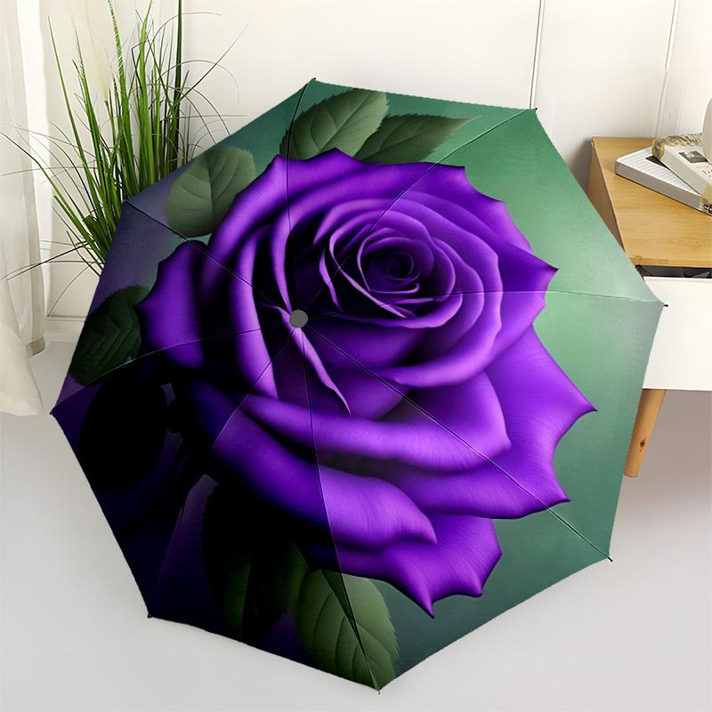 1pc Purple Rose Automatic Opening/Closing Umbrella with Operation & Windproof Canopy - Folding Design yy260311054
1pc Purple Rose Automatic Opening/Closing Umbrella with Operation & Windproof Canopy - Folding Design yy260311054