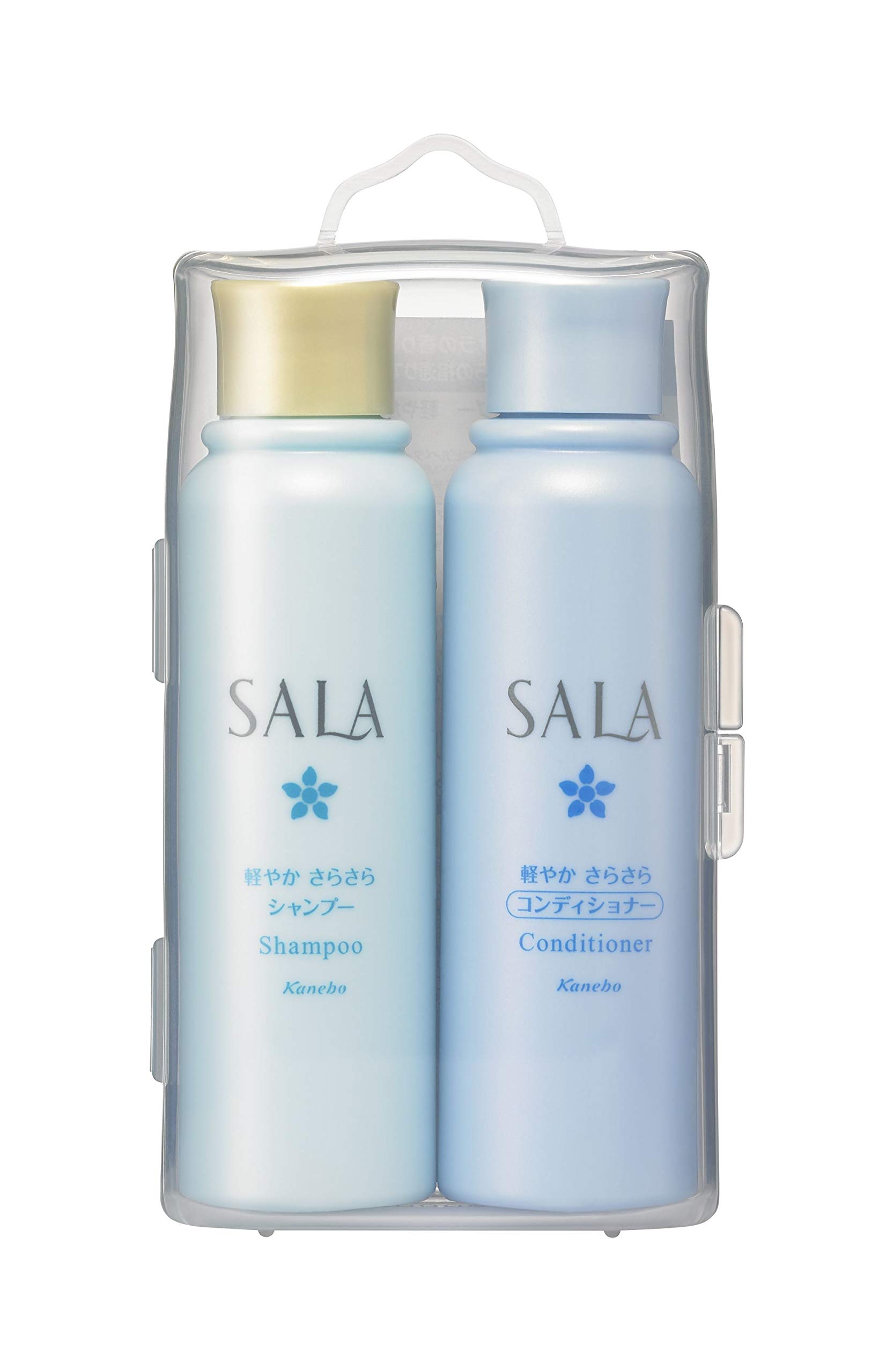 Sara shampoo & conditioner mini size pair, light and smooth, Sara scent, travel set
Sara shampoo & conditioner mini size pair, light and smooth, Sara scent, travel set