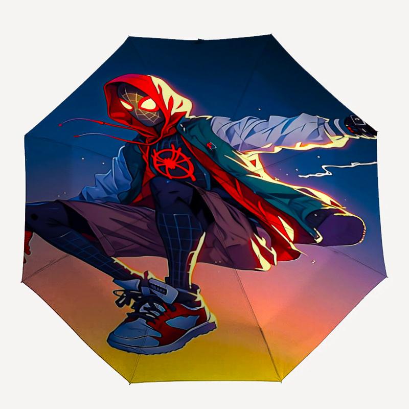 1pc Spider-Man: Into the Spider-Verse Automatic Folding Umbrella, 8 Ribs for All-Season Use, Portable for Travel & Outdoor Activities 007
1pc Spider-Man: Into the Spider-Verse Automatic Folding Umbrella, 8 Ribs for All-Season Use, Portable for Travel & Outdoor Activities 007