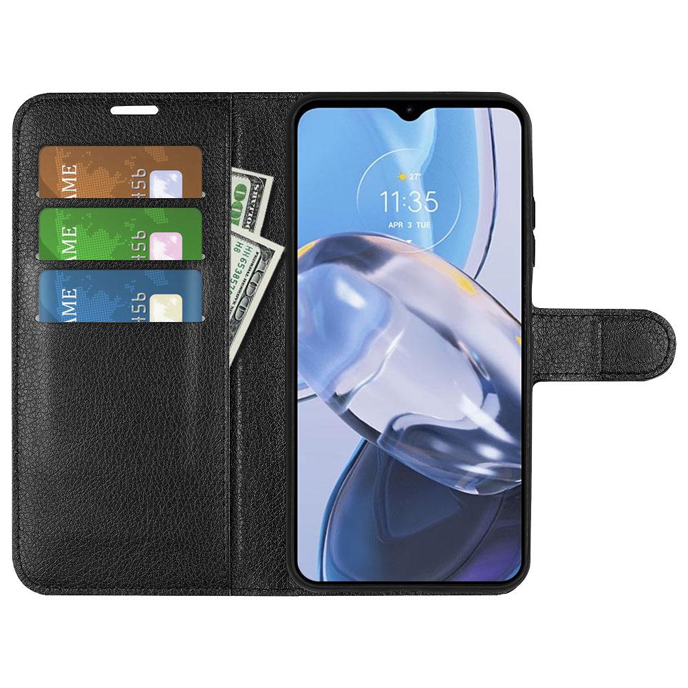 For Motorola Moto E22 4G Mobile Phone Cover Wallet Stand Litchi Texture PU Leather Folio Flip Phone Case Green
For Motorola Moto E22 4G Mobile Phone Cover Wallet Stand Litchi Texture PU Leather Folio Flip Phone Case Green