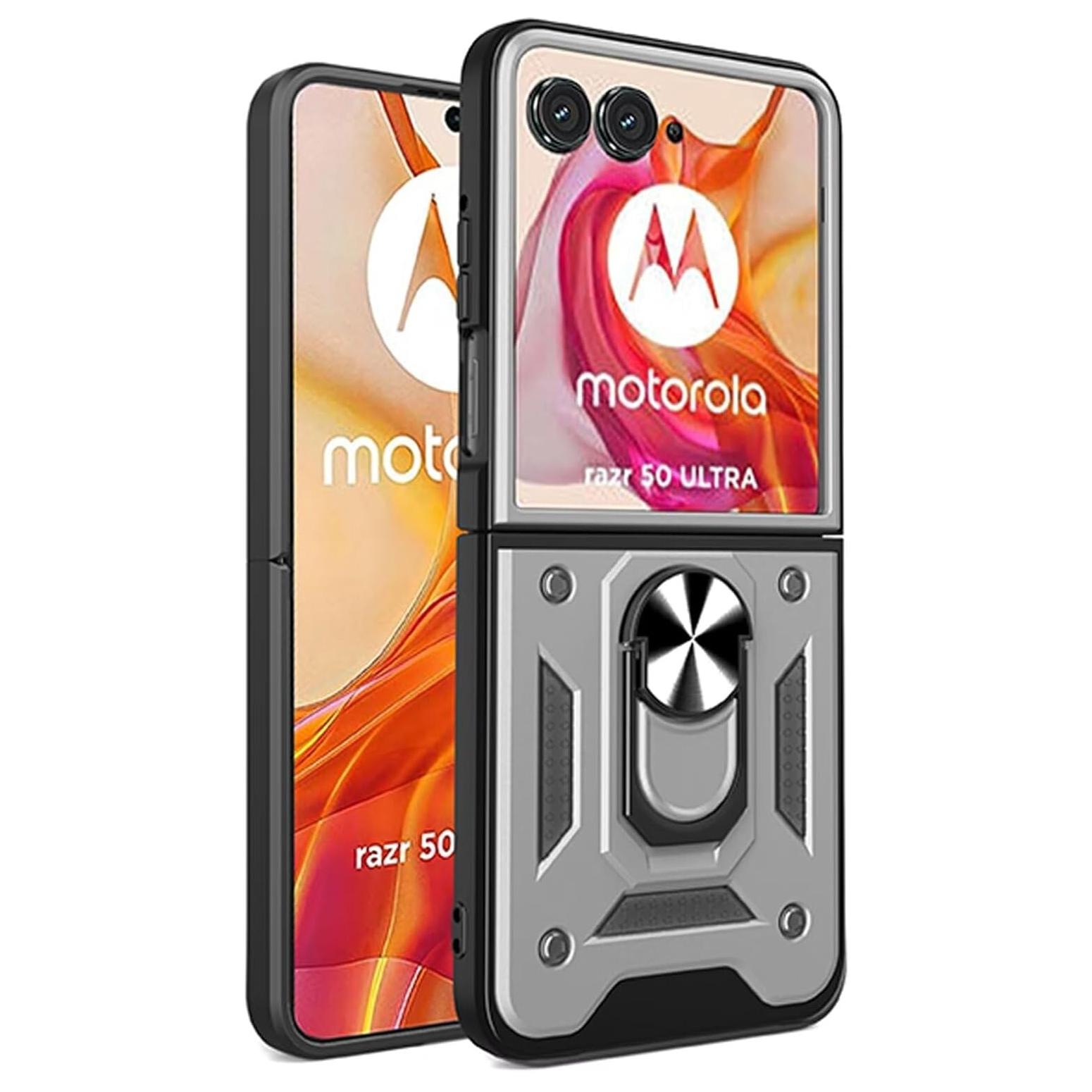Бронированный противоударный чехол для Motorola Razr 50 Ultra, чехол для Moto Razr Plus 2024 с кольцом, магнитным держателем, чехол Fundas Moto Razr 50 серебряный
Бронированный противоударный чехол для Motorola Razr 50 Ultra, чехол для Moto Razr Plus 2024 с кольцом, магнитным держателем, чехол Fundas Moto Razr 50 серебряный