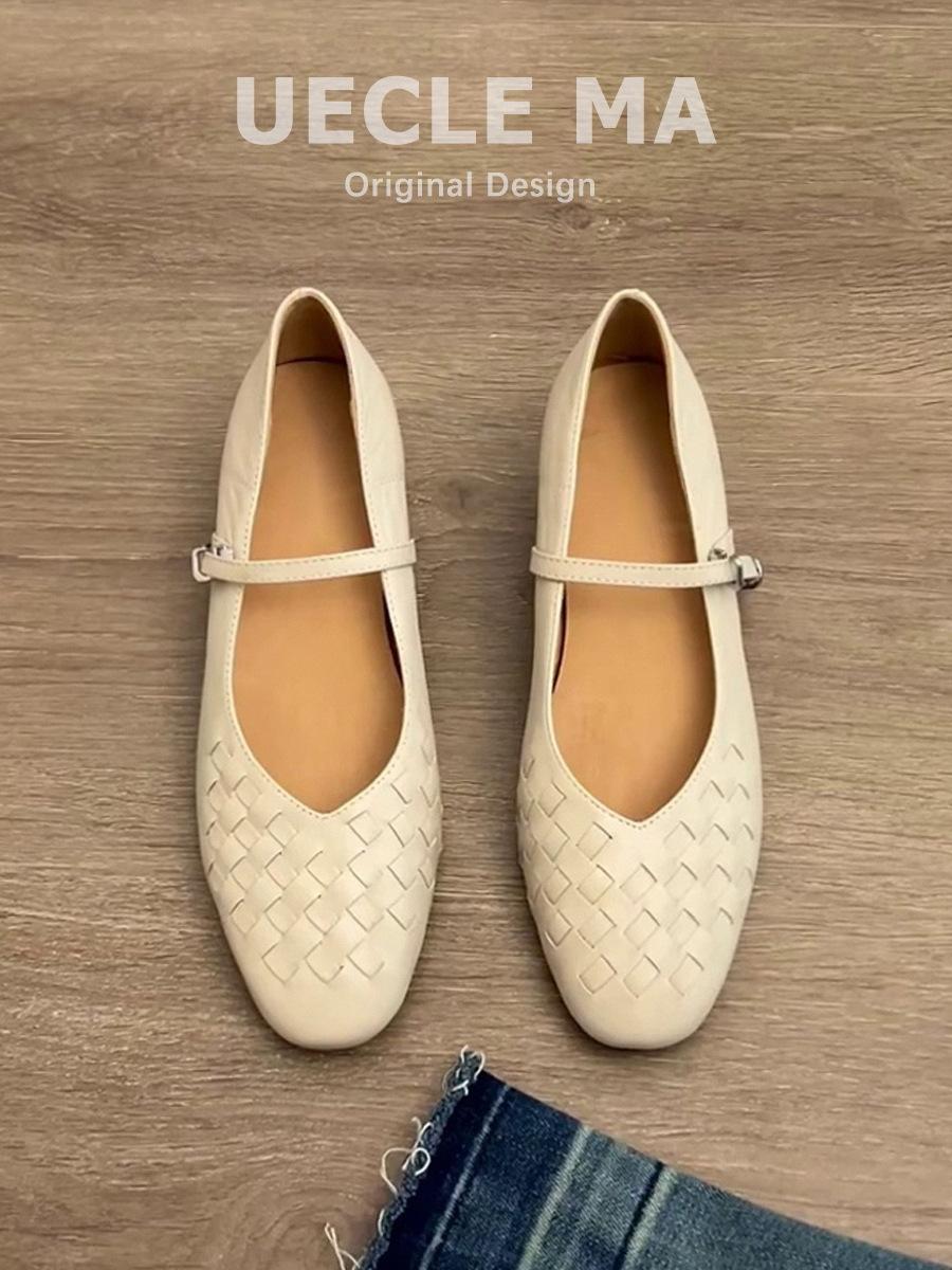 Овчина~ Французские ретро кожаные плетеные с внутренней высотой туфли Мэри Джейн женские весенние с ремешком на одной пуговице и мелким вырезом одинарные туфли 40
Овчина~ Французские ретро кожаные плетеные с внутренней высотой туфли Мэри Джейн женские весенние с ремешком на одной пуговице и мелким вырезом одинарные туфли 40