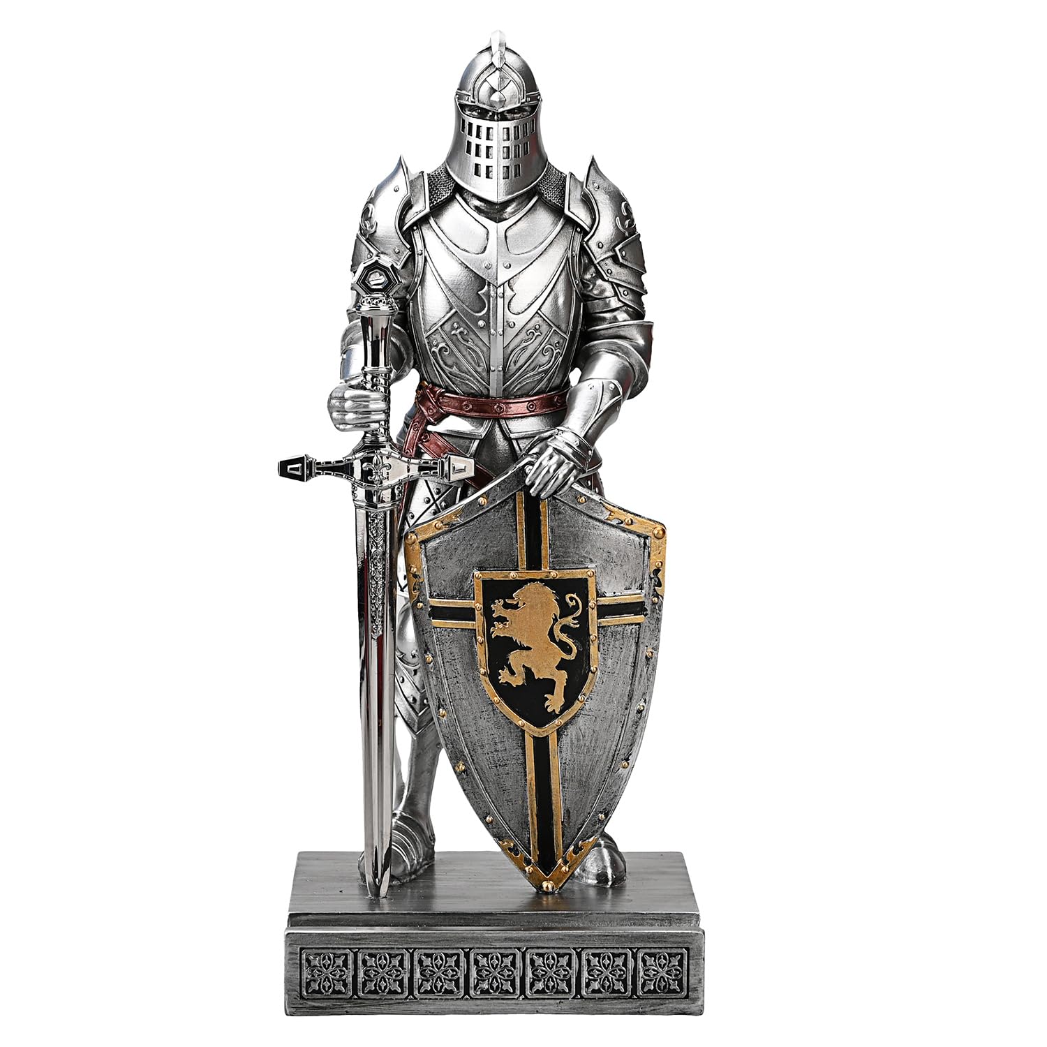 HDMbigmi Kingsguard Украшение Статуя Рыцаря Настольные Аксессуары Держатель Ручки Подставка Для Ручки Пресс-Папье Для Офиса И Дома (Серебряный) серебряный
HDMbigmi Kingsguard Украшение Статуя Рыцаря Настольные Аксессуары Держатель Ручки Подставка Для Ручки Пресс-Папье Для Офиса И Дома (Серебряный) серебряный