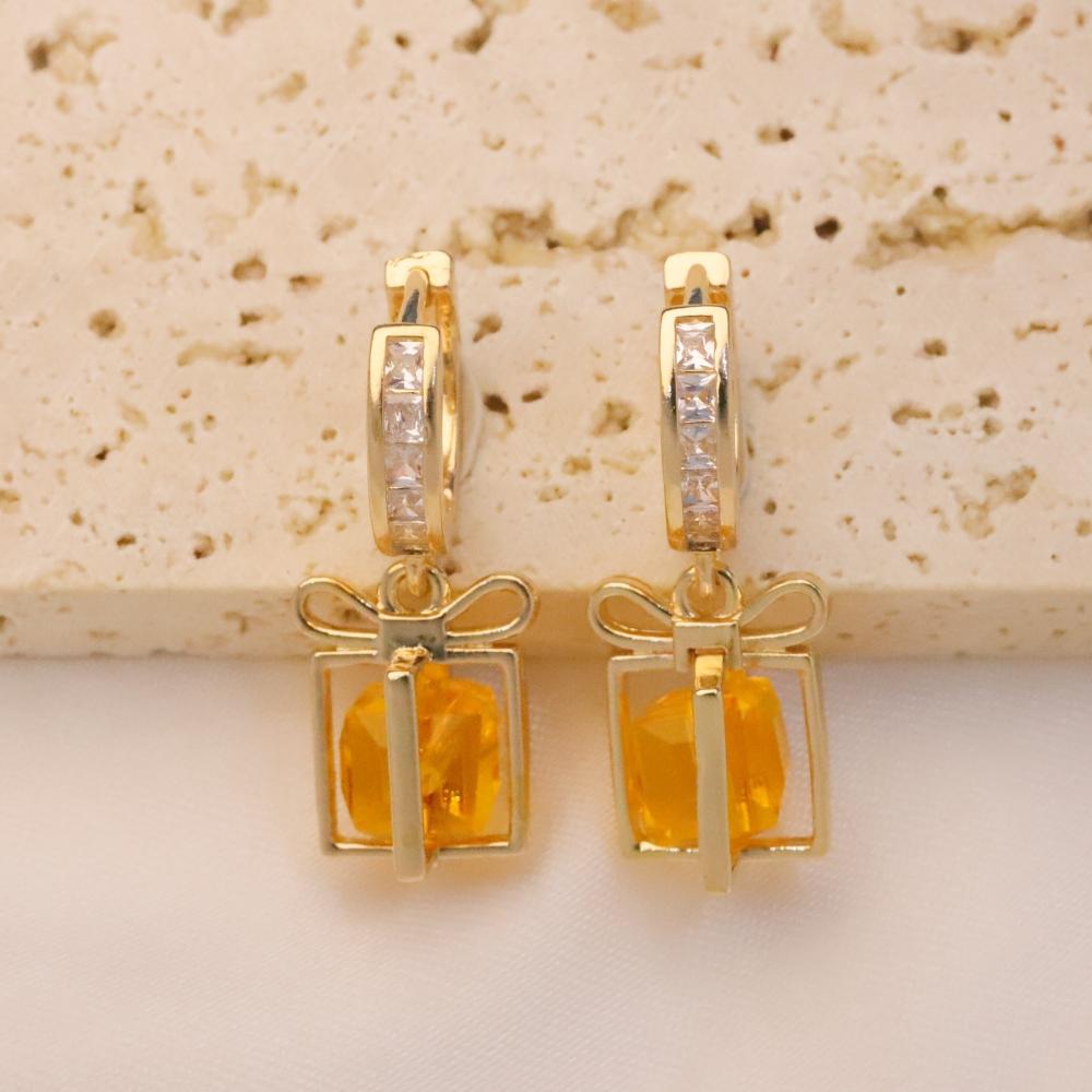 1 Pair Fashion Artificial Crystal Gift Dangle Earrings for Women Zirconia Earring Jewelry Wedding Party Accessories жёлтый
1 Pair Fashion Artificial Crystal Gift Dangle Earrings for Women Zirconia Earring Jewelry Wedding Party Accessories жёлтый