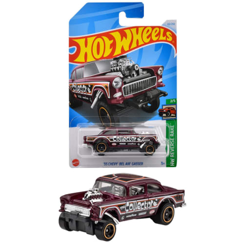 Hot Wheels Basic Car 55 Chevy Bel Air Gasser Vehicle Toy Mini Car for Ages 3 and Up Red HXR01
Hot Wheels Basic Car 55 Chevy Bel Air Gasser Vehicle Toy Mini Car for Ages 3 and Up Red HXR01