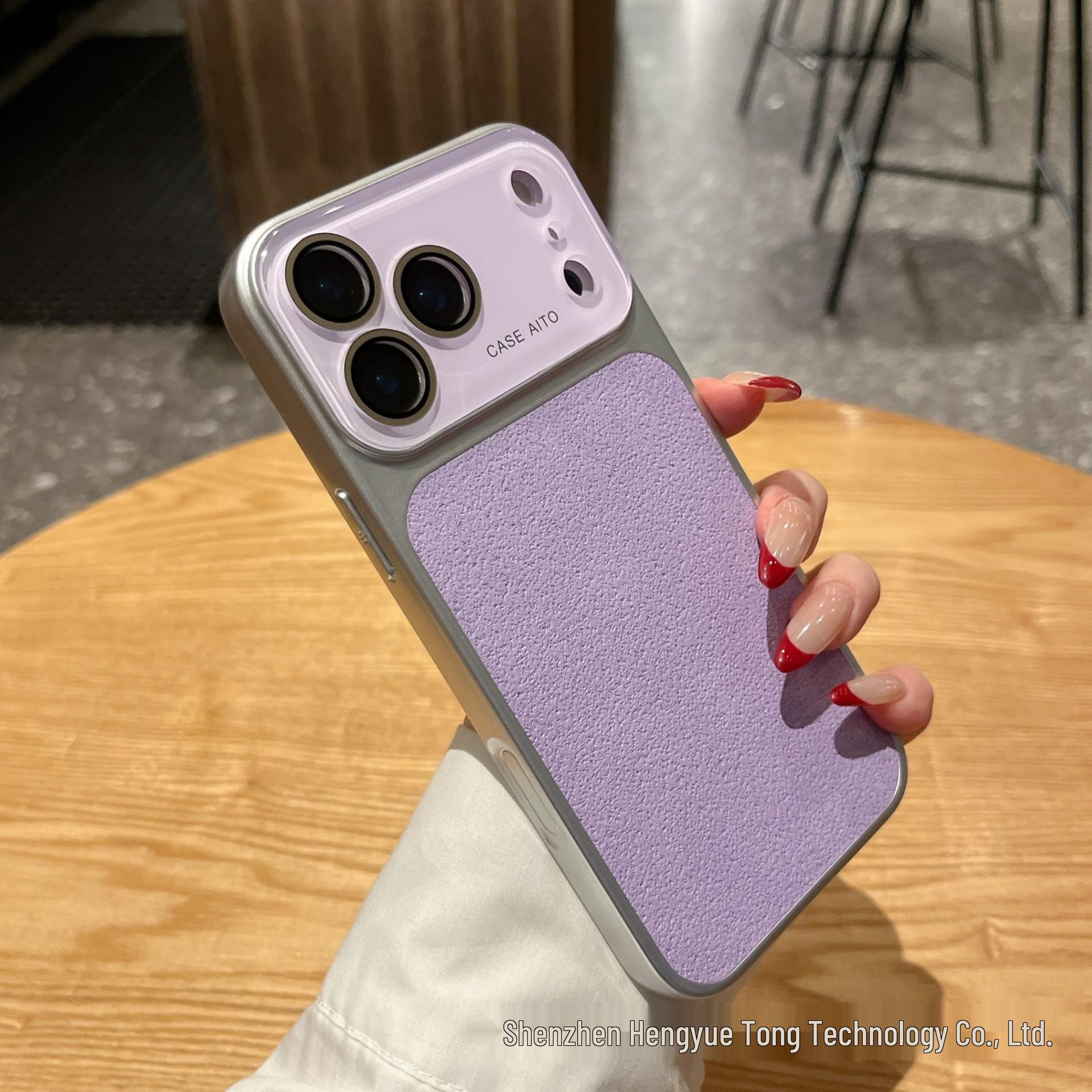 Premium Anti-Fingerprint Apple 17ProMax Phone Case with Skin-Like Texture and Moon Crater Design - Compatible with iPhone 15/16 iPhone 17 фіолетовий
Premium Anti-Fingerprint Apple 17ProMax Phone Case with Skin-Like Texture and Moon Crater Design - Compatible with iPhone 15/16 iPhone 17 фіолетовий