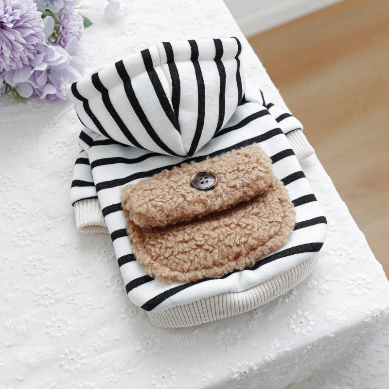 Pet Clothes Autumn and Winter Small Dogs Puppies Happy Dogs and Cats Warm Comfort Clothing Lamb Fleece Pocket Sweater xs-bust size30, length 20cm, about 1.0-1.5kg
Pet Clothes Autumn and Winter Small Dogs Puppies Happy Dogs and Cats Warm Comfort Clothing Lamb Fleece Pocket Sweater xs-bust size30, length 20cm, about 1.0-1.5kg