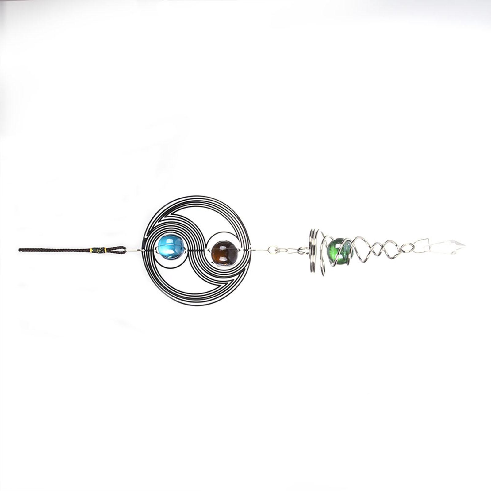 Вращающиеся подвесные украшения для окон с колокольчиками, украшение для дома, декор для двора Type 1
Вращающиеся подвесные украшения для окон с колокольчиками, украшение для дома, декор для двора Type 1