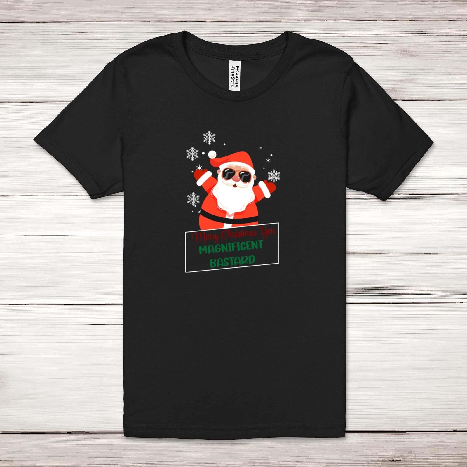 Merry Xmas You Magnificent Bastard Adult T-Shirt 2XL
Merry Xmas You Magnificent Bastard Adult T-Shirt 2XL