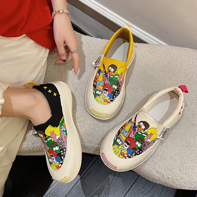 Mary Jane loafers women s new spring platform lazy one-pedal canvas single shoes casual sports board shoes 40
Mary Jane loafers women s new spring platform lazy one-pedal canvas single shoes casual sports board shoes 40