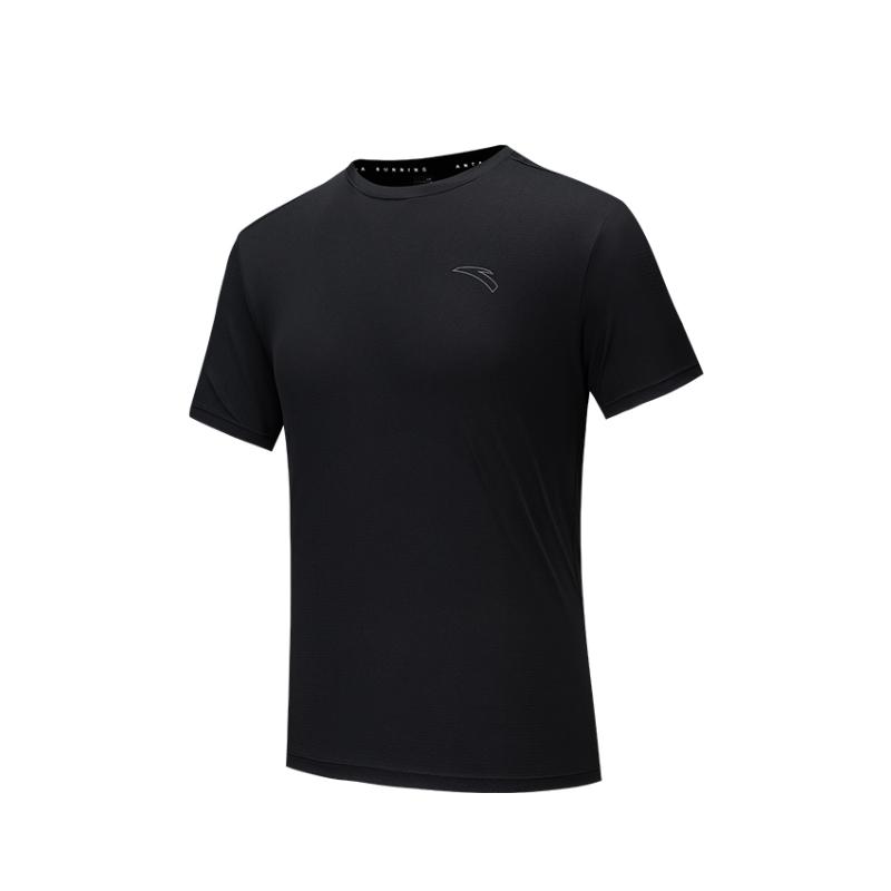 Anta Comfortable Casual Solid Color Simple Versatile Round Neck Quick-Dry Sports Short Sleeve T-Shirt Men Tops Basic-Black 152535110-5 S
Anta Comfortable Casual Solid Color Simple Versatile Round Neck Quick-Dry Sports Short Sleeve T-Shirt Men Tops Basic-Black 152535110-5 S