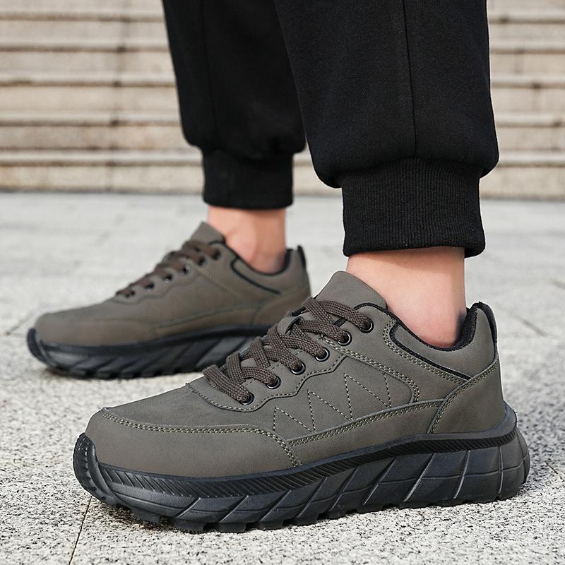 Осенние мужские кроссовки на толстой подошве, повседневная обувь, мужские амортизирующие спортивные туфли, уличная водонепроницаемая обувь для ходьбы, большой размер 48, кожа 39 хаки
Осенние мужские кроссовки на толстой подошве, повседневная обувь, мужские амортизирующие спортивные туфли, уличная водонепроницаемая обувь для ходьбы, большой размер 48, кожа 39 хаки