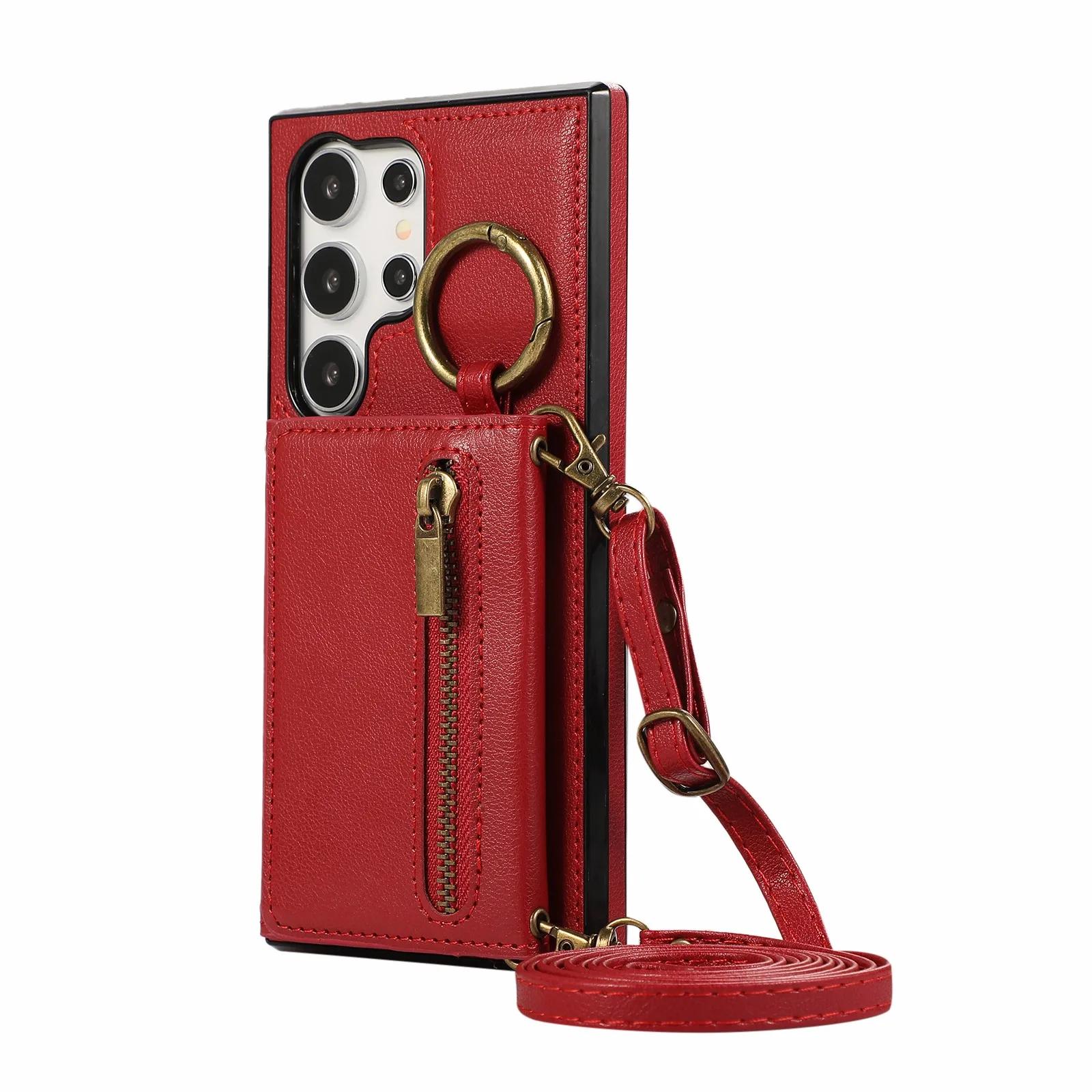 Crossbody Zipper Cards Holder Wallet Leather Case For Samsung Galaxy S24 Ultra FE S25 S23 FE S22 Plus A55 A15 A16 A35 Ring Cover For Samsung A16 5G червоний
Crossbody Zipper Cards Holder Wallet Leather Case For Samsung Galaxy S24 Ultra FE S25 S23 FE S22 Plus A55 A15 A16 A35 Ring Cover For Samsung A16 5G червоний