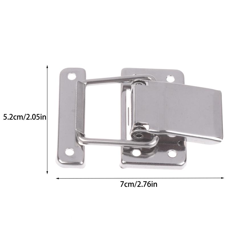 2Pcs Stainless Steel Latch Hasp Hardware Boxes Doors Belts Cabinet Case Spring Loaded Latch Catch Toggle Hasp Easy Install
2Pcs Stainless Steel Latch Hasp Hardware Boxes Doors Belts Cabinet Case Spring Loaded Latch Catch Toggle Hasp Easy Install